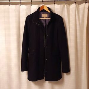 Banana Republic sz 8 black wool coat